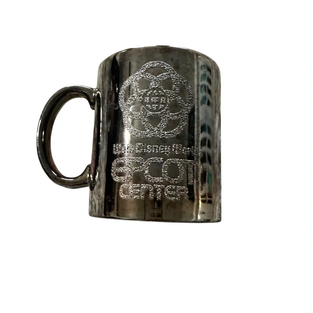 Walt Disney EPCOT Center Silver Mug